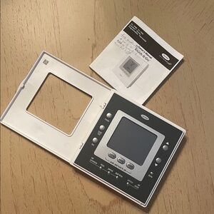 Carrier Comfort Series Programmable Thermostat | Touch-N-Go | Manual Included